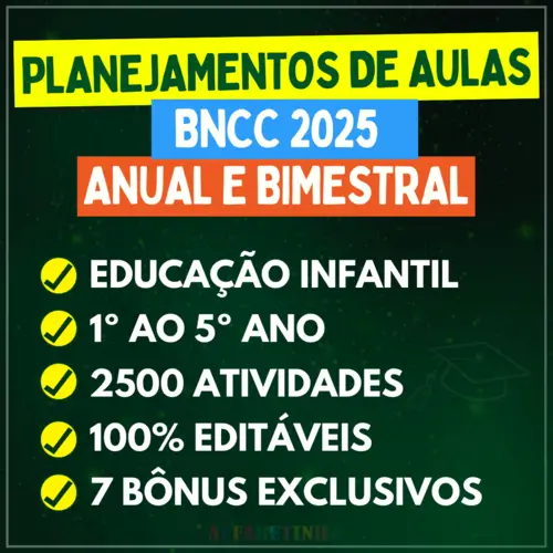 Planejamentos de Aulas - BNCC