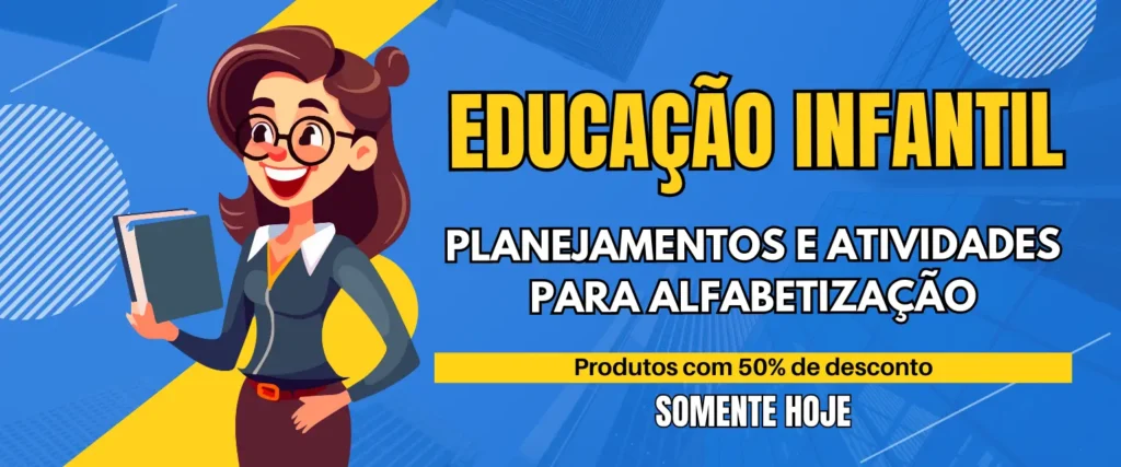 Crianças aprendendo com atividades educativas no Alfabetinho Educação Infantil