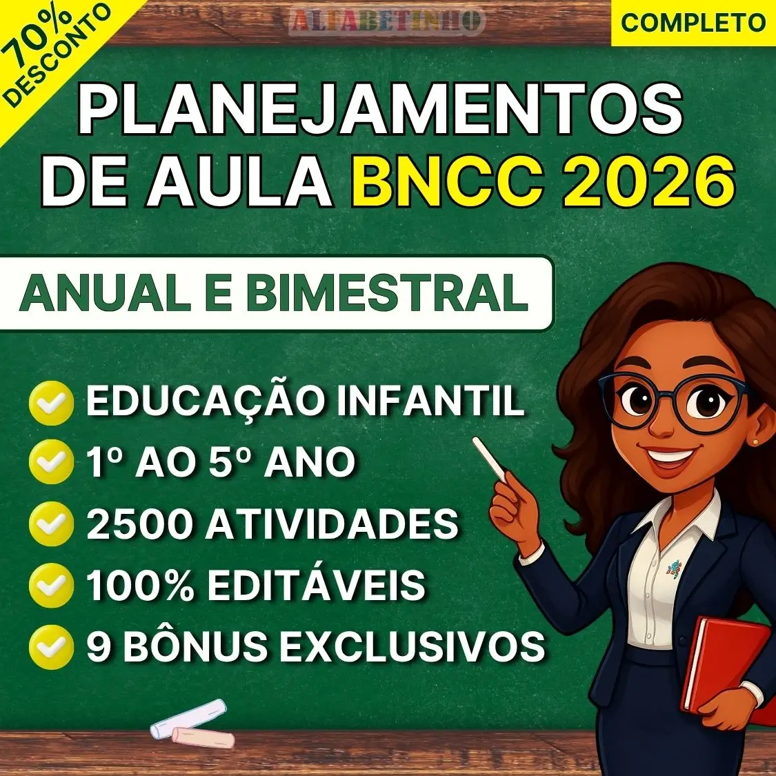 Alfabetinho -Planejamentos de aulas - BNCC
